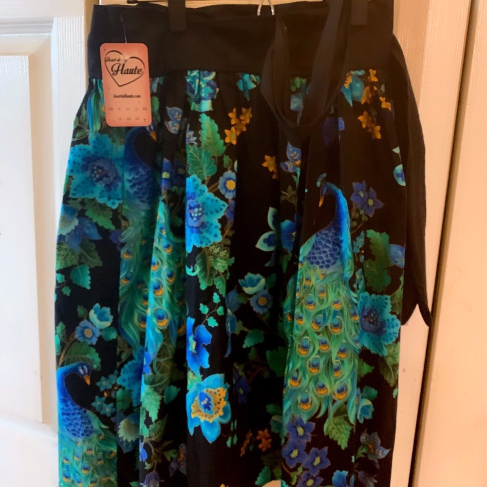 peacock skirt